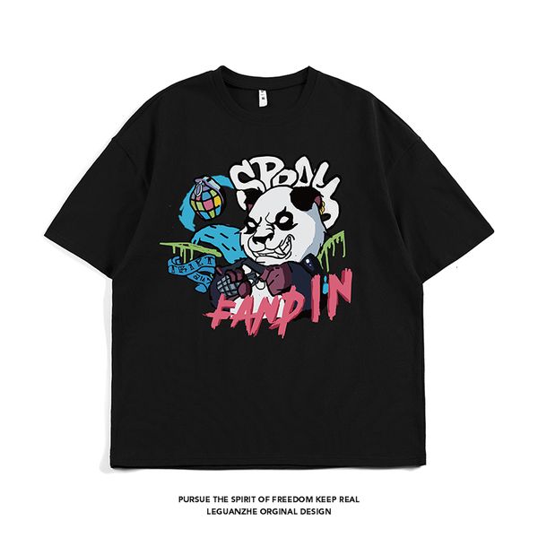 men's t-shirts 2021 casual men's t-shirt riot panda print tshirt hip hop harajuku female punk style streetwear short sleeve t shir, White;black
men's t-shirts 2021 casual men's t-shirt riot panda print tshirt hip hop harajuku female punk style streetwear short sleeve t shir, White;black