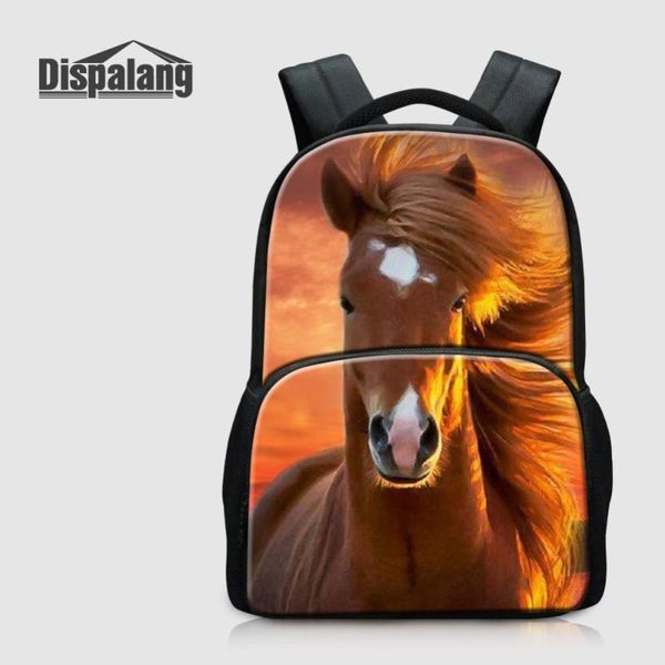 backpack dispalang 3d animal felt men's womens lapcrazy horse printing kids bag for school college student bagpack schoolbag
backpack dispalang 3d animal felt men's womens lapcrazy horse printing kids bag for school college student bagpack schoolbag