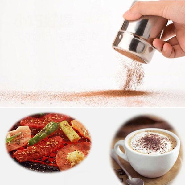 magnetic stainless steel flour condiment container chocolate mesh shaker powder sifter icing sugar salt dredger storage bottles & jars
magnetic stainless steel flour condiment container chocolate mesh shaker powder sifter icing sugar salt dredger storage bottles & jars