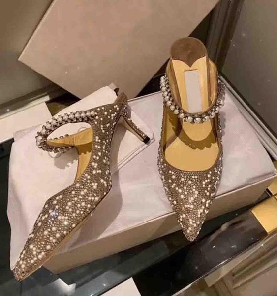 official quality london baily pumps for wedding dress bridal women pointed toe high heels ankle strap bailey pearl crystal lady 1top, Black
official quality london baily pumps for wedding dress bridal women pointed toe high heels ankle strap bailey pearl crystal lady 1top, Black