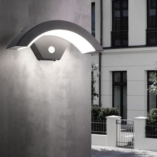 modern wall light 18w ac110-250v waterproof stylish mounted lights with pir motion sensor for outdoor indoor garden lawn lamps
modern wall light 18w ac110-250v waterproof stylish mounted lights with pir motion sensor for outdoor indoor garden lawn lamps