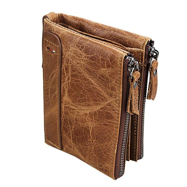 men's wallet short holder double zipper leather retro bag women's coin purse wallets, Red;black
men's wallet short holder double zipper leather retro bag women's coin purse wallets, Red;black
