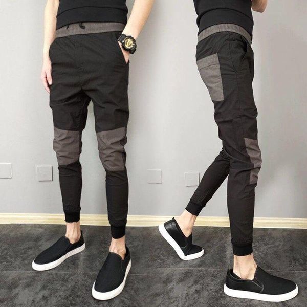 men's pants summer boy trend slim korean style nine-point beam trendy harem streetwear jogger harajuku fashion, Black
men's pants summer boy trend slim korean style nine-point beam trendy harem streetwear jogger harajuku fashion, Black