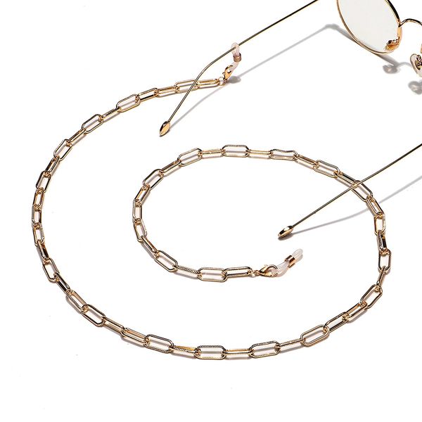 women gold silver color sunglasses simple chain on neck lanyard eyewear straps safety eyeglasses accessories
women gold silver color sunglasses simple chain on neck lanyard eyewear straps safety eyeglasses accessories