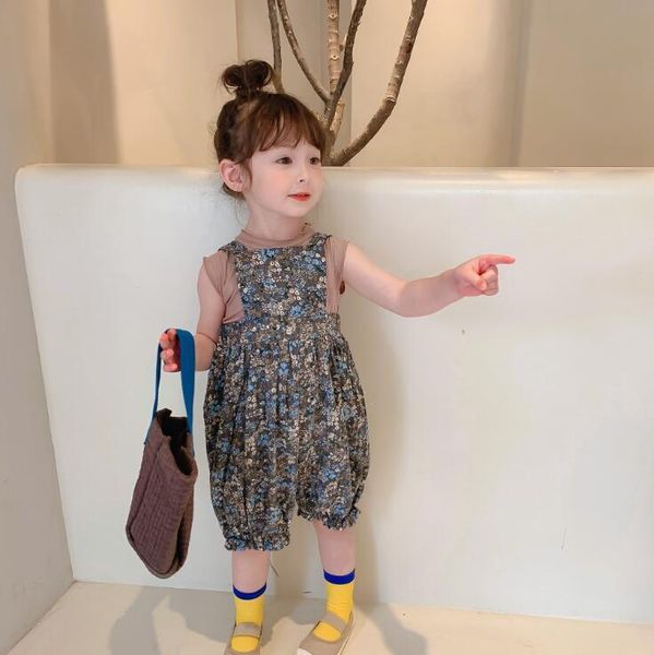 wholesale girls printed overalls summer cotton fashion kids pants 1-6 years ye793 jumpsuits, Blue
wholesale girls printed overalls summer cotton fashion kids pants 1-6 years ye793 jumpsuits, Blue