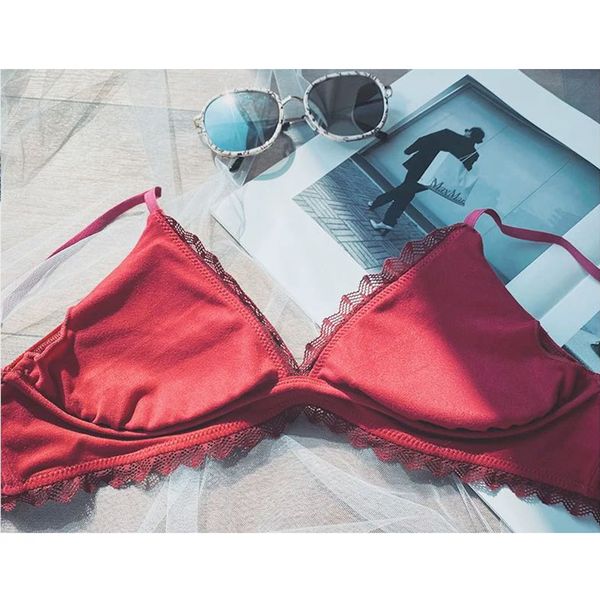 Lenceria Wire Free Bra Underwear Women Set Hot Velvet Unlined French Style Bralette Ensemble Lingerie Feminina Womens Intimates, Black set
Lenceria Wire Free Bra Underwear Women Set Hot Velvet Unlined French Style Bralette Ensemble Lingerie Feminina Womens Intimates, Black set