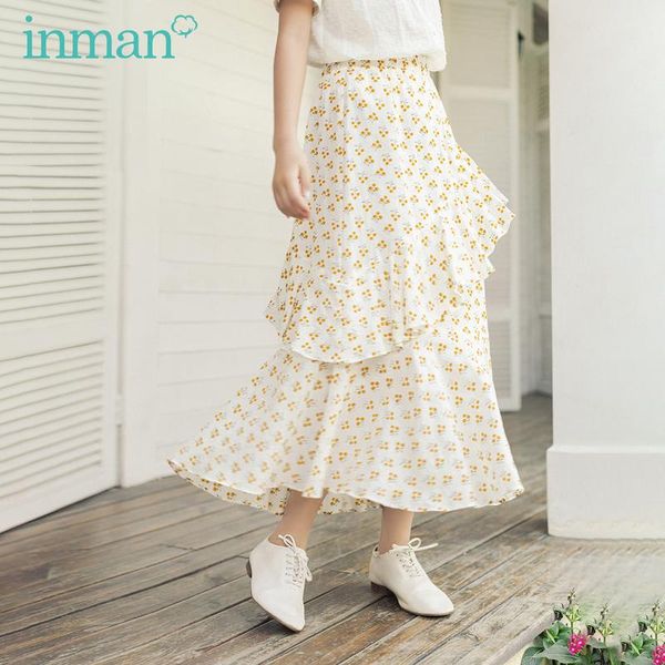 skirts inman 2021 summer arrival sweet style artsy high waist a line irregular floral pattern layered skirt, Black
skirts inman 2021 summer arrival sweet style artsy high waist a line irregular floral pattern layered skirt, Black