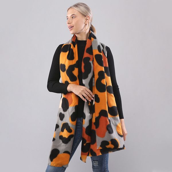 fashion autumn and winter color leopard pattern camouflage scarf versatile windproof shawl dual-purpose thickened warm bib, Blue;gray
fashion autumn and winter color leopard pattern camouflage scarf versatile windproof shawl dual-purpose thickened warm bib, Blue;gray