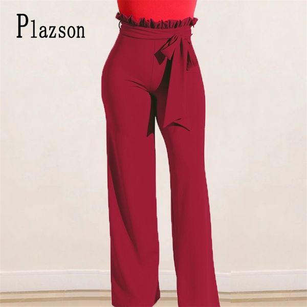 plazson autumn winter women belted palazzo pants loose long pant high waist wide leg pants trousers streetwear pantalones 211112, Black;white
plazson autumn winter women belted palazzo pants loose long pant high waist wide leg pants trousers streetwear pantalones 211112, Black;white