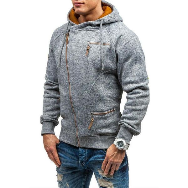 men's hoodies & sweatshirts men clothing casual elastic hooded fitness holiday fashion solid zipper up autumn hoodie, Black
men's hoodies & sweatshirts men clothing casual elastic hooded fitness holiday fashion solid zipper up autumn hoodie, Black