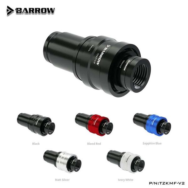 barrow water cooler pc black/white/sliver/red/blue splug fittings,female to male computer accessories tzkmf-v2 fans & coolings
barrow water cooler pc black/white/sliver/red/blue splug fittings,female to male computer accessories tzkmf-v2 fans & coolings