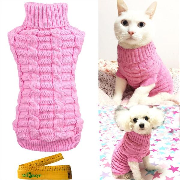 dog apparel sweater pet clothes for dogs & cats warm costume knitted braid turtleneck knitwear outerwear
dog apparel sweater pet clothes for dogs & cats warm costume knitted braid turtleneck knitwear outerwear