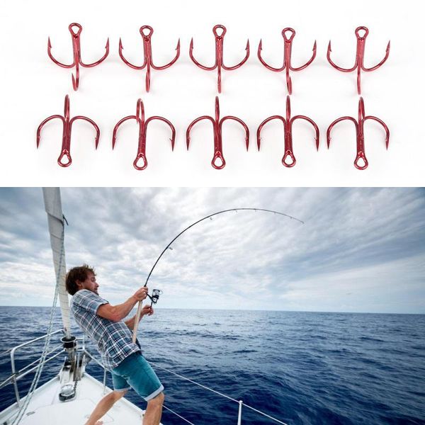 fishing hooks 100 pcs hook carbon steel 2# 4# 6# 8# 10# treble durable compact portable red practical fishhook tackle
fishing hooks 100 pcs hook carbon steel 2# 4# 6# 8# 10# treble durable compact portable red practical fishhook tackle