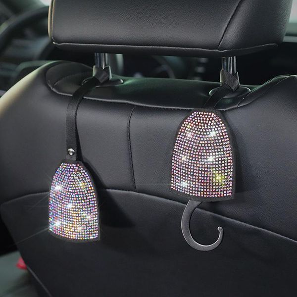 car organizer creative hooks crystal rhinestone back seat headrest hanger storage for groceries bag handbag auto products accessorie
car organizer creative hooks crystal rhinestone back seat headrest hanger storage for groceries bag handbag auto products accessorie