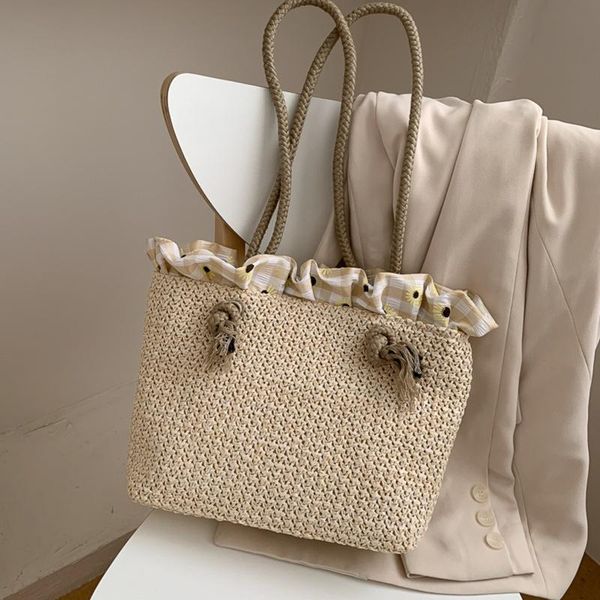 evening bags women's shoulder bag summer straw woven large capacity handbag tote design beach female
evening bags women's shoulder bag summer straw woven large capacity handbag tote design beach female