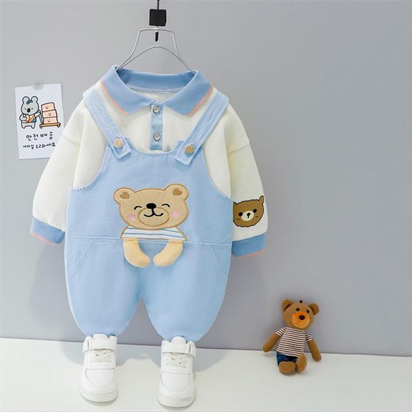 autumn baby boys girls clothing sets toddler infant casual clothes bear t shirt overalls children kids, White
autumn baby boys girls clothing sets toddler infant casual clothes bear t shirt overalls children kids, White