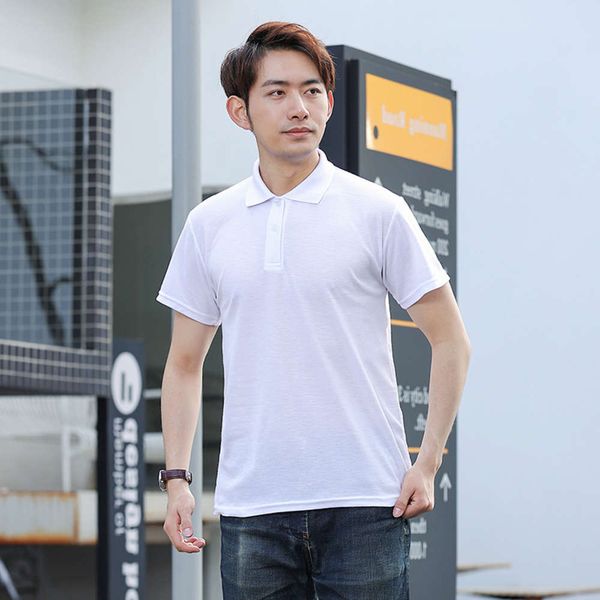 men's shirt spring and summer mercerized cotton fashion casual polo shirt men's business lapel short sleeve t-shirt, White;black
men's shirt spring and summer mercerized cotton fashion casual polo shirt men's business lapel short sleeve t-shirt, White;black