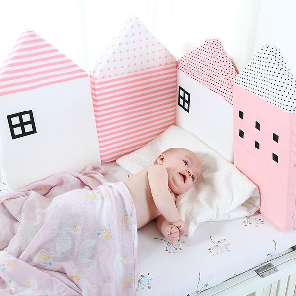 4pcs baby bed bumper nordic cute little house pattern crib protector infant cot born bedding room decor sets
4pcs baby bed bumper nordic cute little house pattern crib protector infant cot born bedding room decor sets