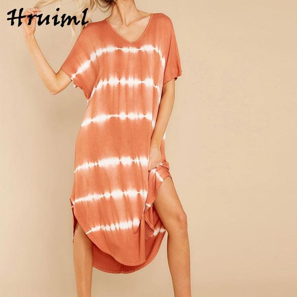 shirt dress short sleeve striped print loose fashion knit long summer casual homewear comfortable dresses ladies o neck, Black;gray
shirt dress short sleeve striped print loose fashion knit long summer casual homewear comfortable dresses ladies o neck, Black;gray