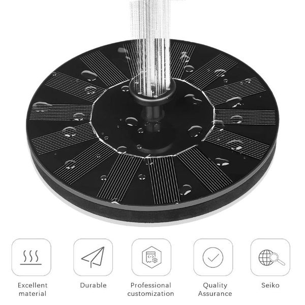 16cm solar fountain water garden pool pond outdoor panel floating decoration decorations 
16cm solar fountain water garden pool pond outdoor panel floating decoration decorations