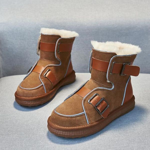 boots 2021 women's snow plus velvet keep warm cotton shoes ladies students non-slip motorcycle cow suede winter, Black
boots 2021 women's snow plus velvet keep warm cotton shoes ladies students non-slip motorcycle cow suede winter, Black