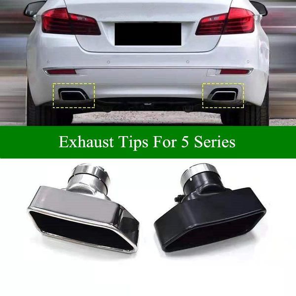 motorcycle exhaust system pair 304 stainless steel end muffler pipe for 5 series f10 f18 535 gt550 640 modified style car rear tail tips
motorcycle exhaust system pair 304 stainless steel end muffler pipe for 5 series f10 f18 535 gt550 640 modified style car rear tail tips