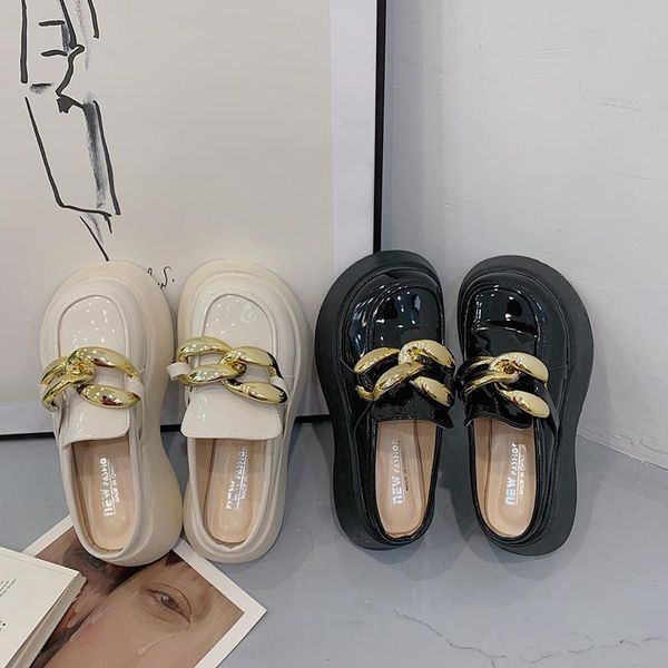 slippers shoes woman's platform cover toe med loafers slides 2021 flat rubber pu female ladies', Black
slippers shoes woman's platform cover toe med loafers slides 2021 flat rubber pu female ladies', Black