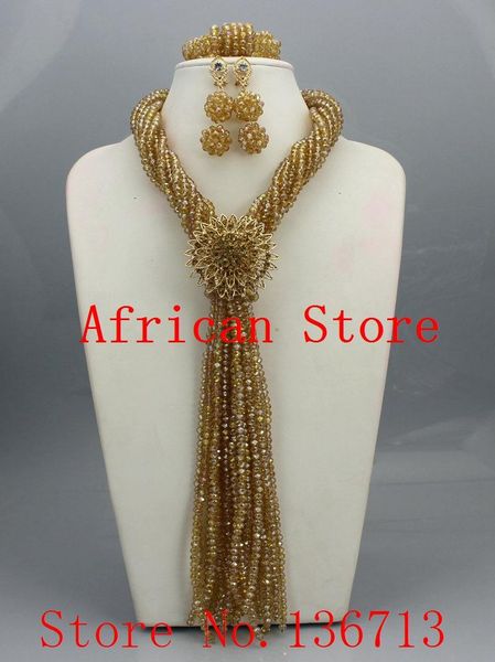 earrings & necklace design multistrand nigerian wedding jewelry set with rhine flower women african beads sd106-7, Silver
earrings & necklace design multistrand nigerian wedding jewelry set with rhine flower women african beads sd106-7, Silver
