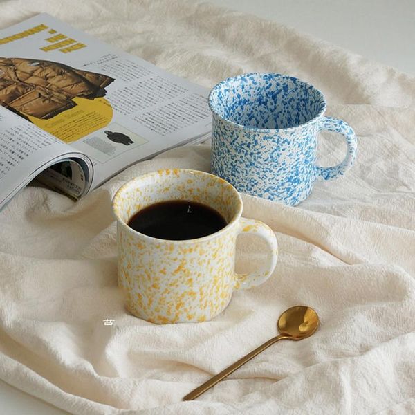 mugs nordic ins style large-capacity color ink dot ceramic coffee cup small fresh mug milk water
mugs nordic ins style large-capacity color ink dot ceramic coffee cup small fresh mug milk water