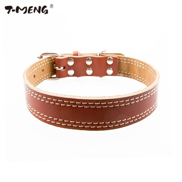 dog collars & leashes t-meng strong genuine cow leather pet collar solid color double lines large products suppliers
dog collars & leashes t-meng strong genuine cow leather pet collar solid color double lines large products suppliers