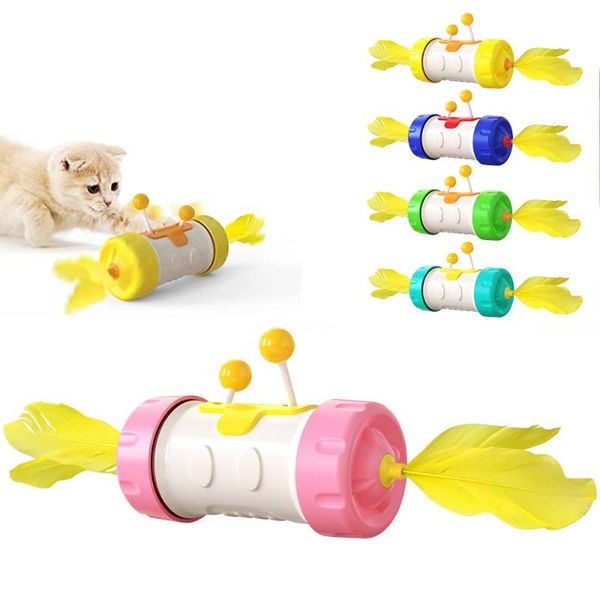 cat toys toy feather for indoor automatic interactive fun set running wheel tumbler fighting ball
cat toys toy feather for indoor automatic interactive fun set running wheel tumbler fighting ball