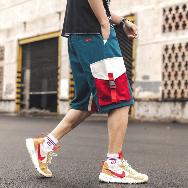 men's shorts brand summer sweatpants solid street trousers joggers oversize japanese style fashion vl29, White;black
men's shorts brand summer sweatpants solid street trousers joggers oversize japanese style fashion vl29, White;black