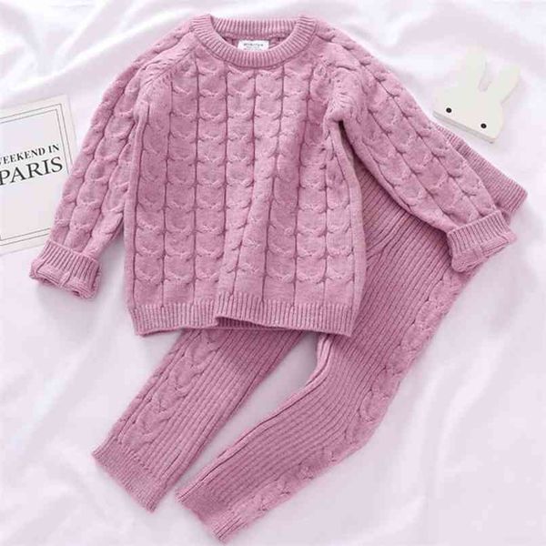 0-4 yrs girls boys suit fall baby boys girls clothing sets winter knitting pullover sweater+pants infant boys knit tracksuits 210914, White
0-4 yrs girls boys suit fall baby boys girls clothing sets winter knitting pullover sweater+pants infant boys knit tracksuits 210914, White