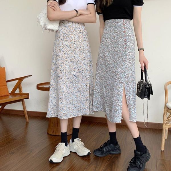 spring and summer women's a-line skirt korean version of the high-waisted thin all-match mid-length irregular floral skirts, Black
spring and summer women's a-line skirt korean version of the high-waisted thin all-match mid-length irregular floral skirts, Black