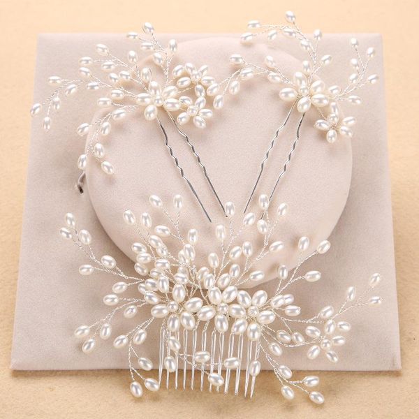 Hair Clips & Barrettes 3pcs Bride Pearls Jewelry Gold Copper Wire Comb Hairpins Piece Clip Slide Wedding Headband Pography Homecoming, Golden;silver
Hair Clips & Barrettes 3pcs Bride Pearls Jewelry Gold Copper Wire Comb Hairpins Piece Clip Slide Wedding Headband Pography Homecoming, Golden;silver