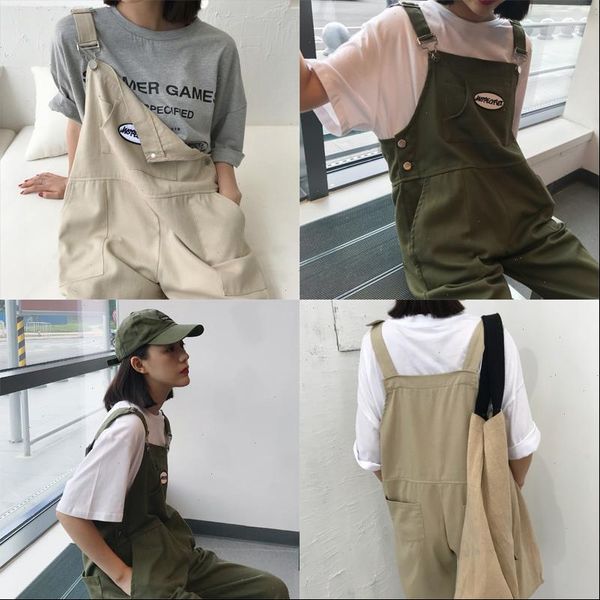 japanese overalls street cartoon womens jumpsuits style wild loose and thin nine points college girlfriends, Black;white
japanese overalls street cartoon womens jumpsuits style wild loose and thin nine points college girlfriends, Black;white