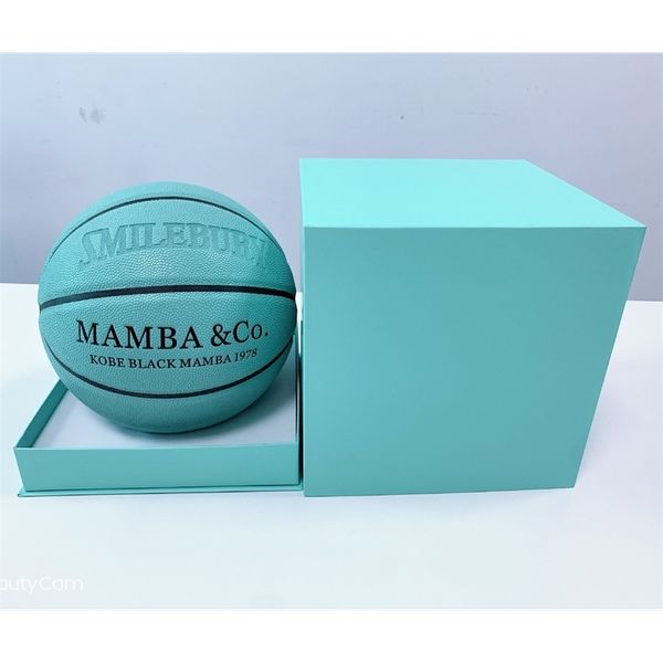 new tiffany blue and green basketball standard game 5, 6, no. 7 durable pu hygroscopic ball
new tiffany blue and green basketball standard game 5, 6, no. 7 durable pu hygroscopic ball