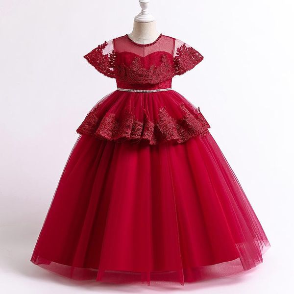 girl's dresses 2021beautiful princess flower girl dress tutu wedding birthday child year costume party, Red;yellow
girl's dresses 2021beautiful princess flower girl dress tutu wedding birthday child year costume party, Red;yellow
