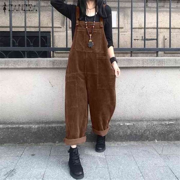 vintage corduroy jumpsuits womens autumn pants zanzea casual suspender wide leg playsuits plus size rompers trousers 7, Black;white
vintage corduroy jumpsuits womens autumn pants zanzea casual suspender wide leg playsuits plus size rompers trousers 7, Black;white