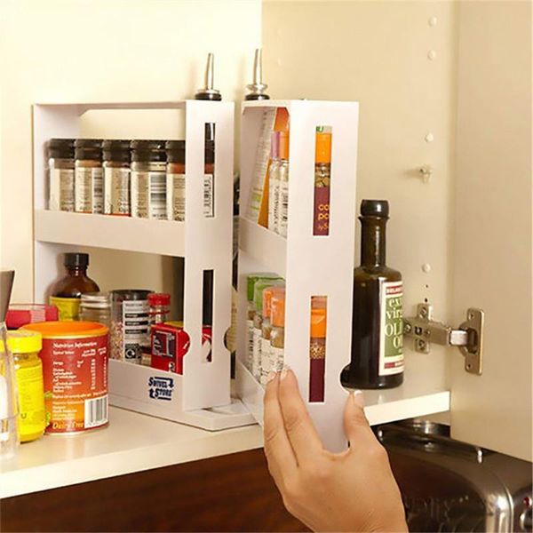 multi-function rotating storage rack multifunction daily shelf kitchen cabinet spice holder & organization
multi-function rotating storage rack multifunction daily shelf kitchen cabinet spice holder & organization