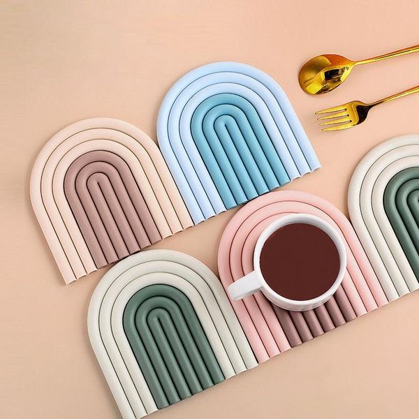 mats & pads nordic silicone mat rainbow non-slip insulation household coffee tables pad anti-scald bowl dish table
mats & pads nordic silicone mat rainbow non-slip insulation household coffee tables pad anti-scald bowl dish table