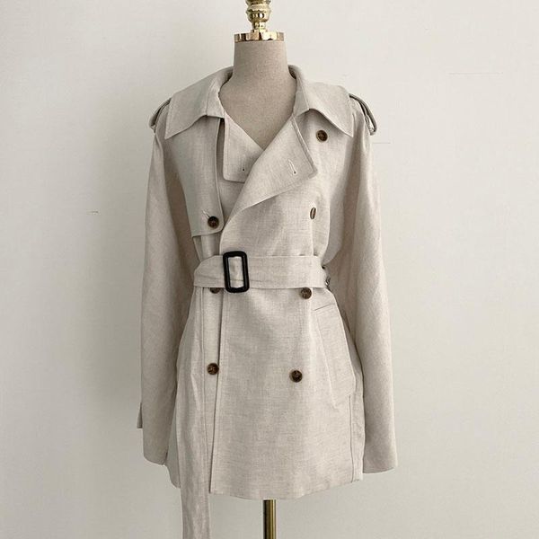 spring autumn women's trench retro british style lapel double-breasted slim loose female trenches gx417 coats, Tan;black
spring autumn women's trench retro british style lapel double-breasted slim loose female trenches gx417 coats, Tan;black