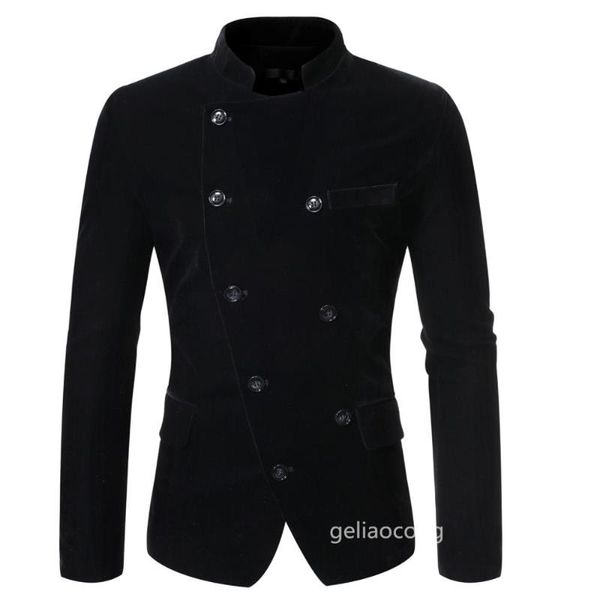 men's suits & blazers men blazer fashion plus size casual mens velvet jacket spring autumn business suit coats xs-6xl, White;black
men's suits & blazers men blazer fashion plus size casual mens velvet jacket spring autumn business suit coats xs-6xl, White;black