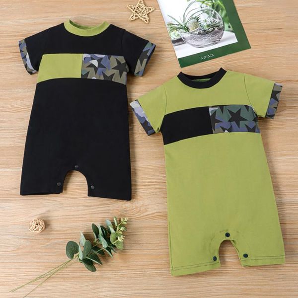 breathable summer baby boys romper leisure style infant star splicing round collar short sleeve jumpsuit clothing jumpsuits, Blue
breathable summer baby boys romper leisure style infant star splicing round collar short sleeve jumpsuit clothing jumpsuits, Blue