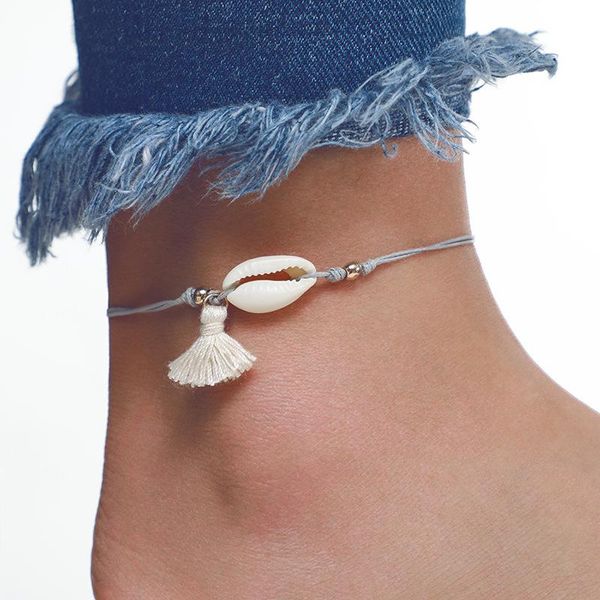 anklets tassel shell pendants for women jewelry summer beach bracelet ankle on leg female bohemian accessories wholesale, Red;blue
anklets tassel shell pendants for women jewelry summer beach bracelet ankle on leg female bohemian accessories wholesale, Red;blue
