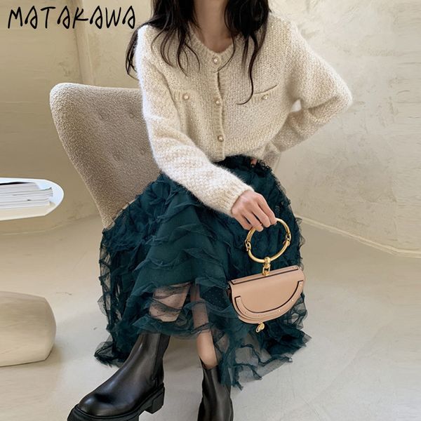 matakawa high waist irregular mesh skirt long skirts for women a-line skirts womens korean chic temperament woman skirts 210513, Black
matakawa high waist irregular mesh skirt long skirts for women a-line skirts womens korean chic temperament woman skirts 210513, Black