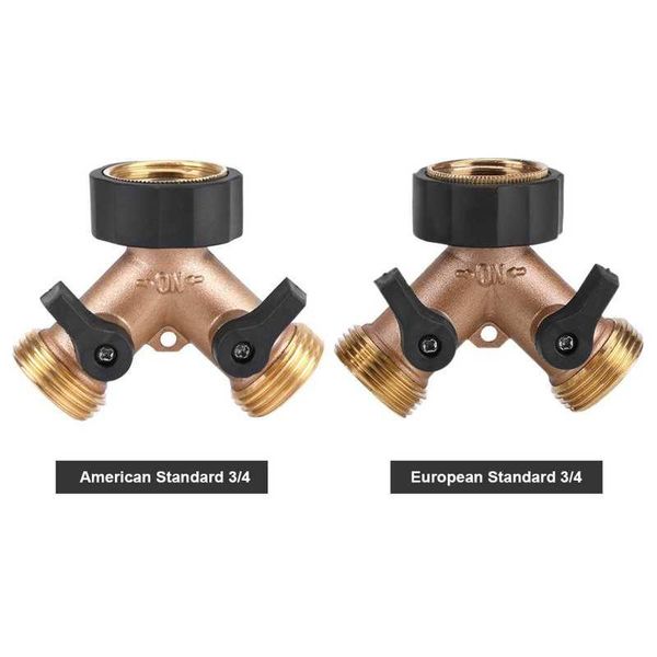 watering equipments brass water tap adapter 2 way y shape 3/4 hose connector for garden irrigation agriculture
watering equipments brass water tap adapter 2 way y shape 3/4 hose connector for garden irrigation agriculture