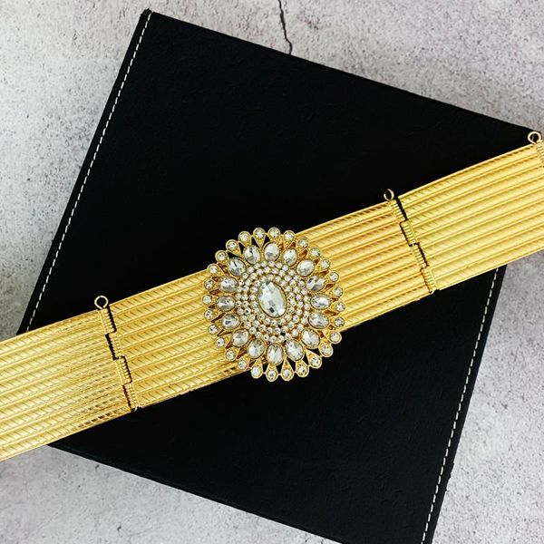 wedding sashes moroccan style women's belt metal accessories arab classical carved handmade body jewelry waist chain, White
wedding sashes moroccan style women's belt metal accessories arab classical carved handmade body jewelry waist chain, White
