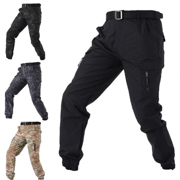 men's pants daily multi-pocket training deep crotch camouflage print ankle tie high waist sports overalls streetwear, Black
men's pants daily multi-pocket training deep crotch camouflage print ankle tie high waist sports overalls streetwear, Black