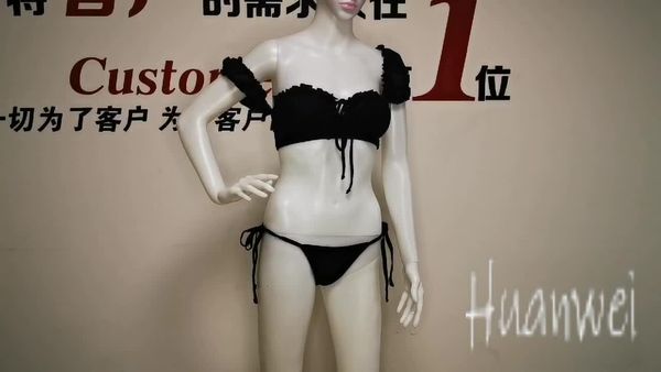 women's swimwear 2021 arrival women pure vest brassiere pad without steel tow bikini high waist thong, White;black
women's swimwear 2021 arrival women pure vest brassiere pad without steel tow bikini high waist thong, White;black
